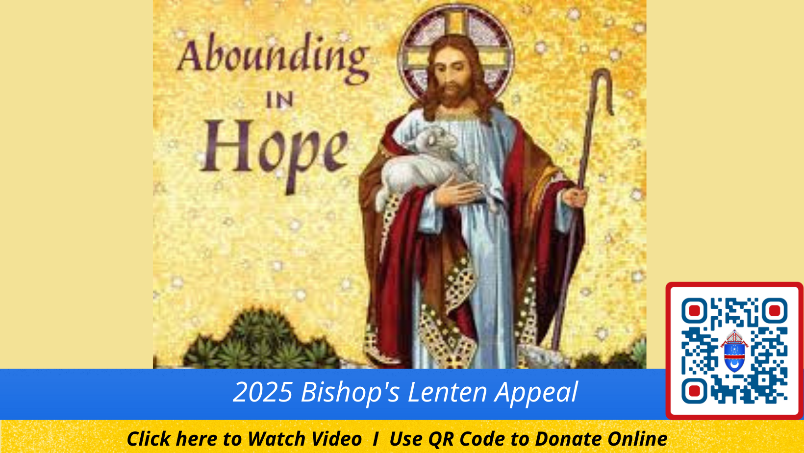 2025 Bishops Lenten Appeal homepage tile