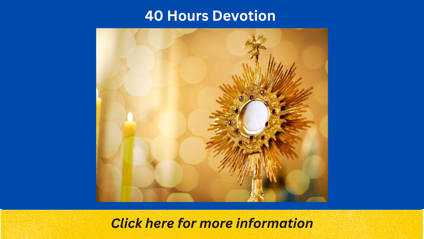 40 Hours Devotion