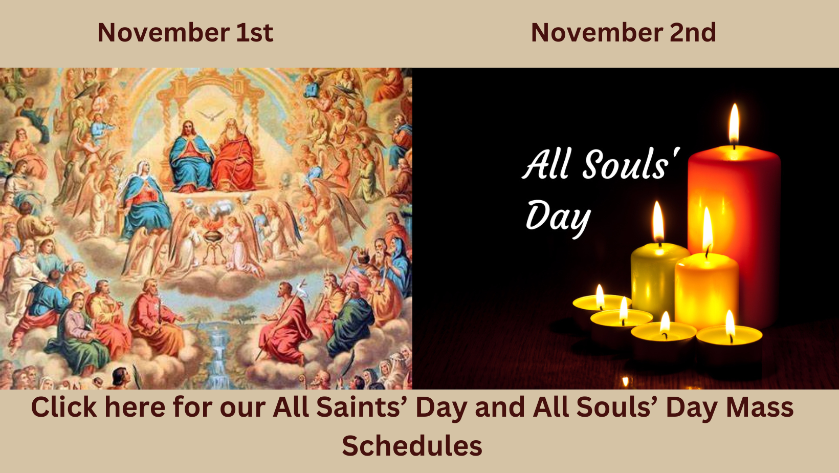 All Saints and All Souls Day