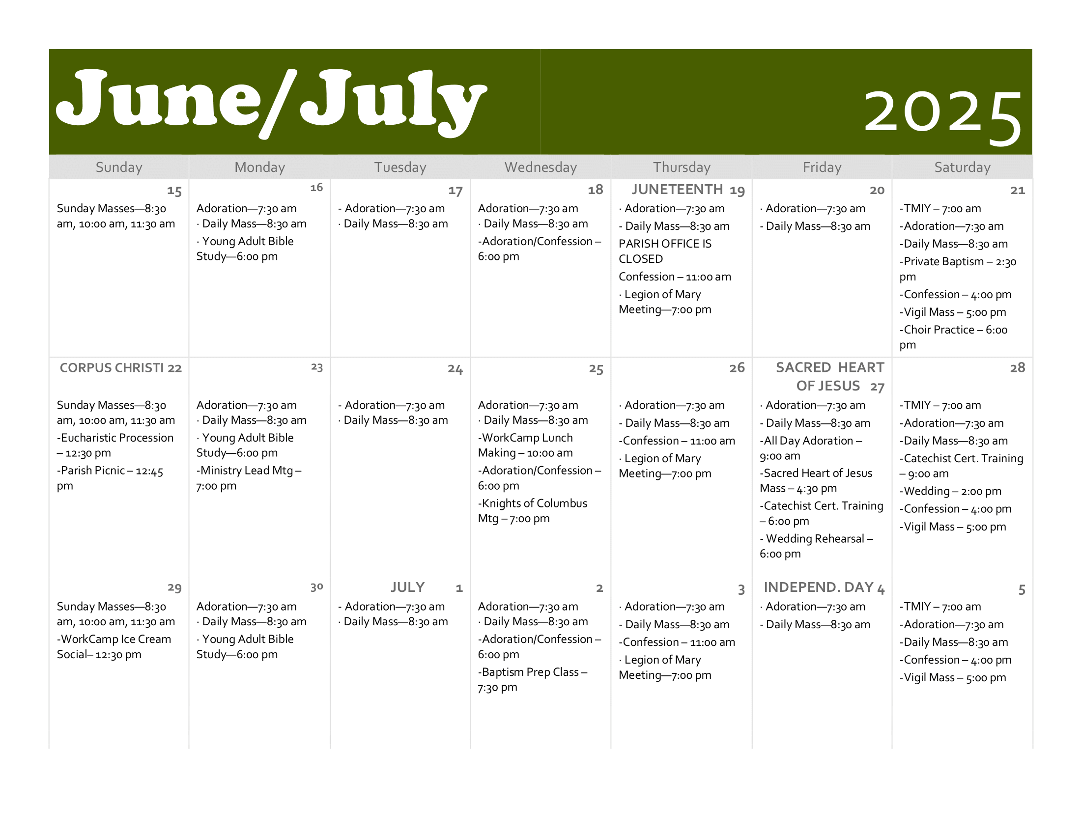 June July 2025 1